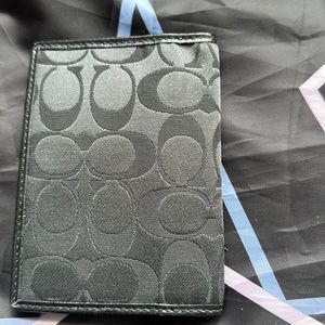 Coach passport cover